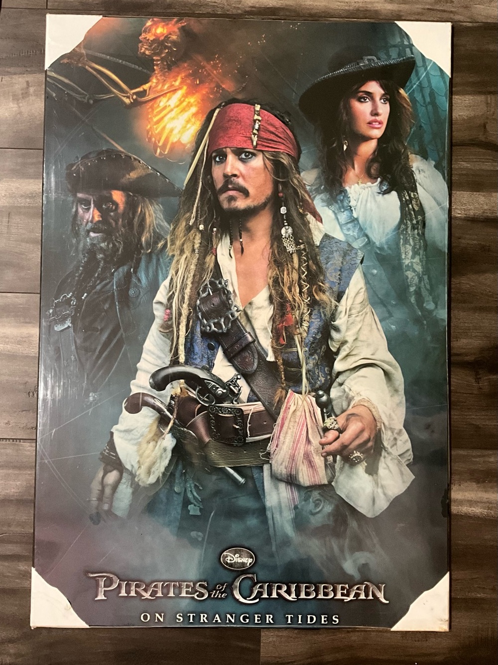 Pirates of the Caribbean Hard Board Poster